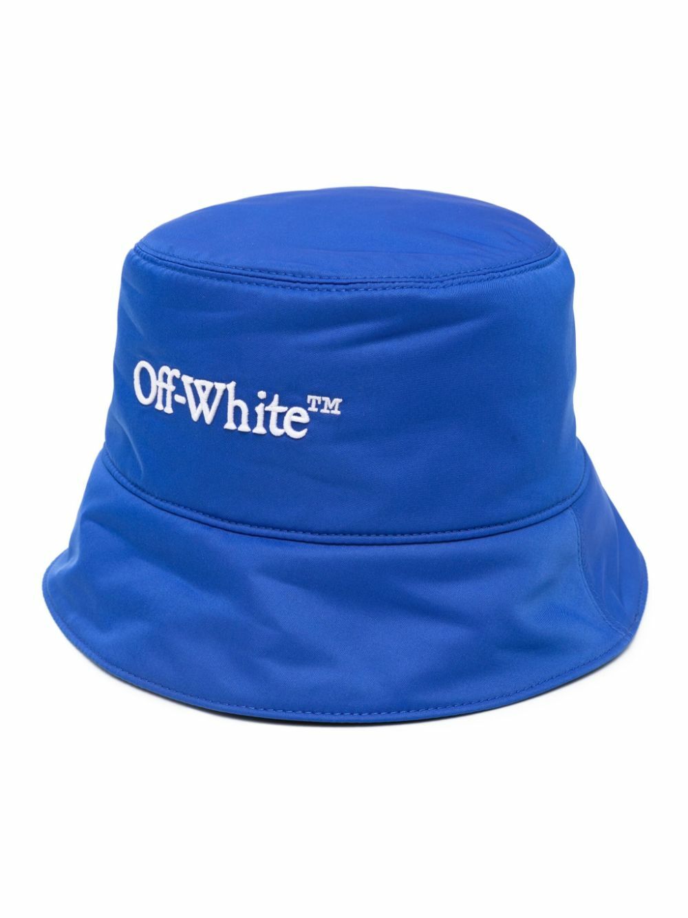 Off-White OWLB021S23FAB001 ARROW BUCKET Hat White