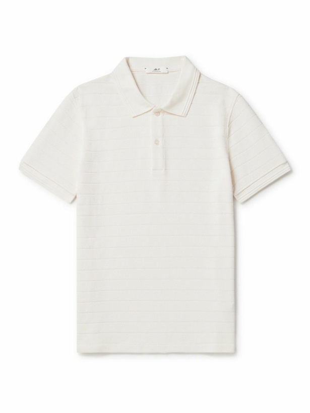 Photo: Mr P. - Organic Cotton-Piqué Polo Shirt - Neutrals