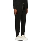 Jil Sander Black Jersey Lounge Pants