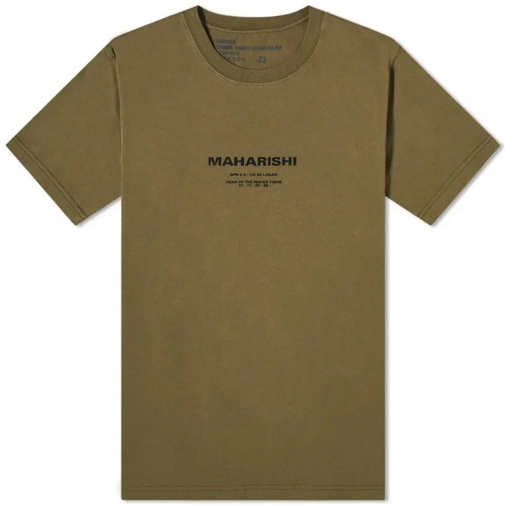 Photo: Maharishi Men's Lunar Year of the Tiger T-Shirt in Olive