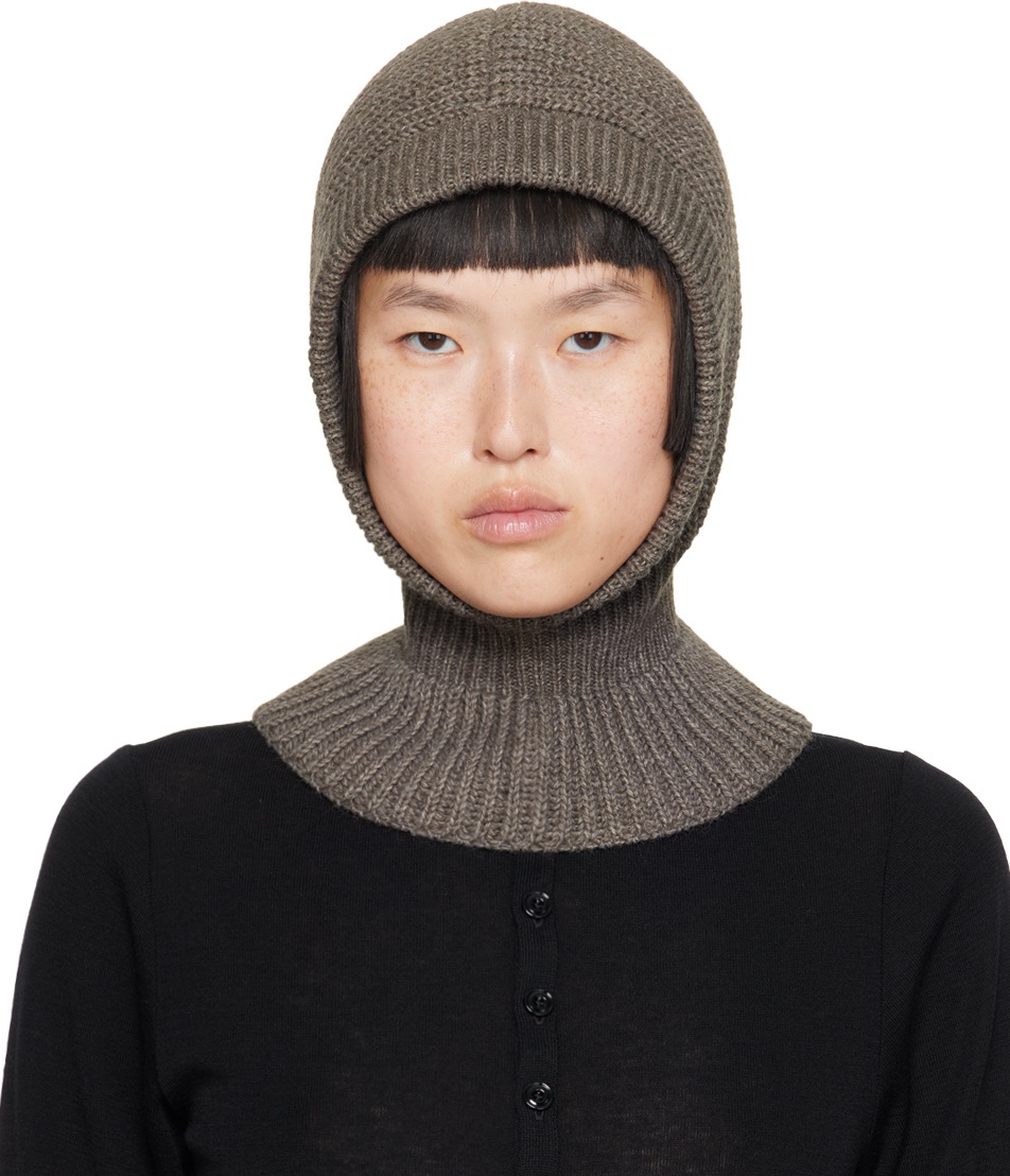 LEMAIRE Gray Rib Hood Lemaire