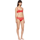 Simone Perele Red Promesse Half Cut Bra