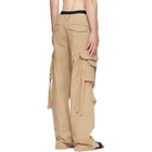 Raimundo Langlois Beige Double Fly Cargo Pants