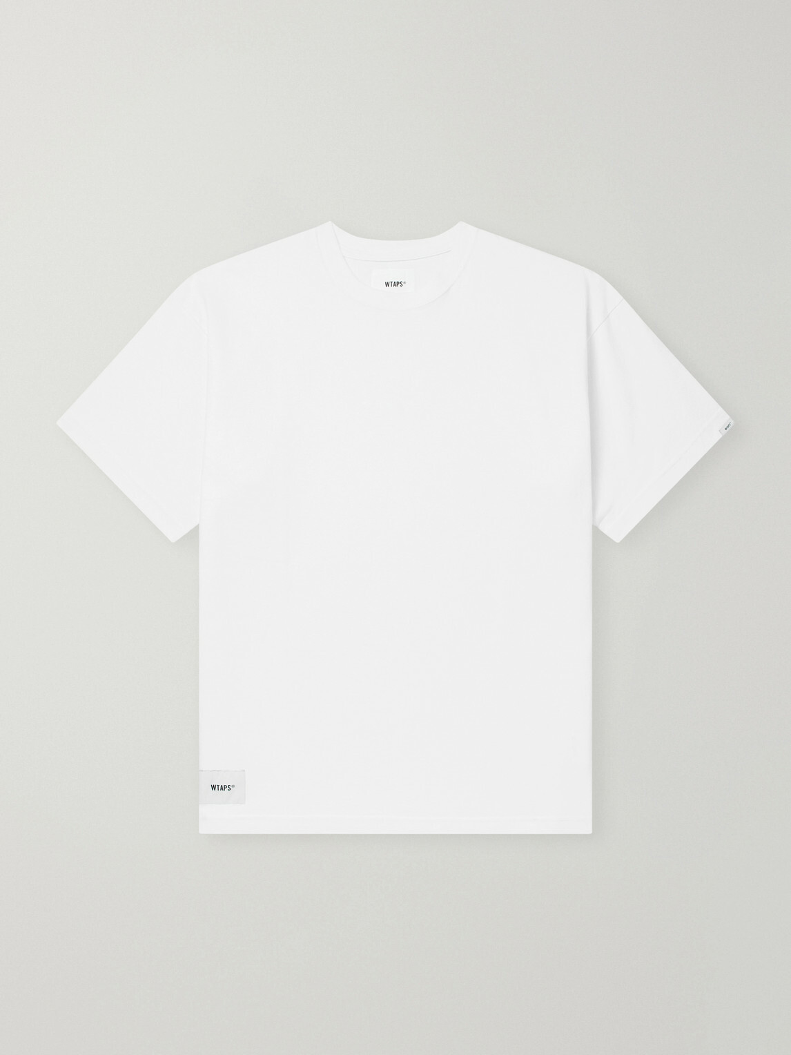 WTAPS - Sign-YD Logo-Embroidered Cotton-Jersey T-Shirt - White