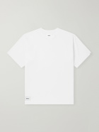 WTAPS - Sign-YD Logo-Embroidered Cotton-Jersey T-Shirt - White