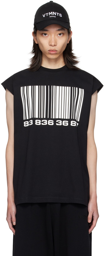 Photo: VTMNTS Black Graphic Tank Top