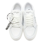 Off-White White Leather Vulcanized Low Sneakers