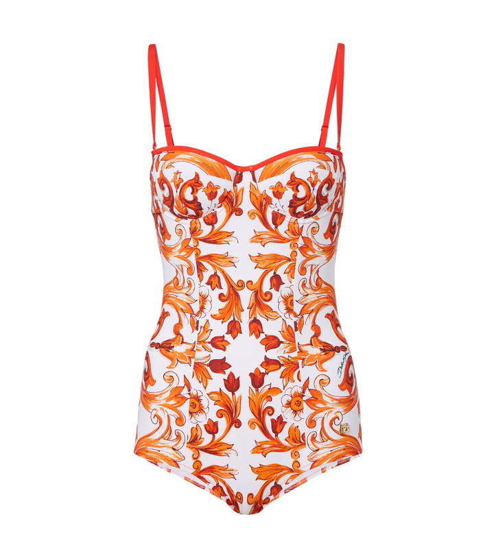 Photo: Dolce&Gabbana Majolica swimsuit