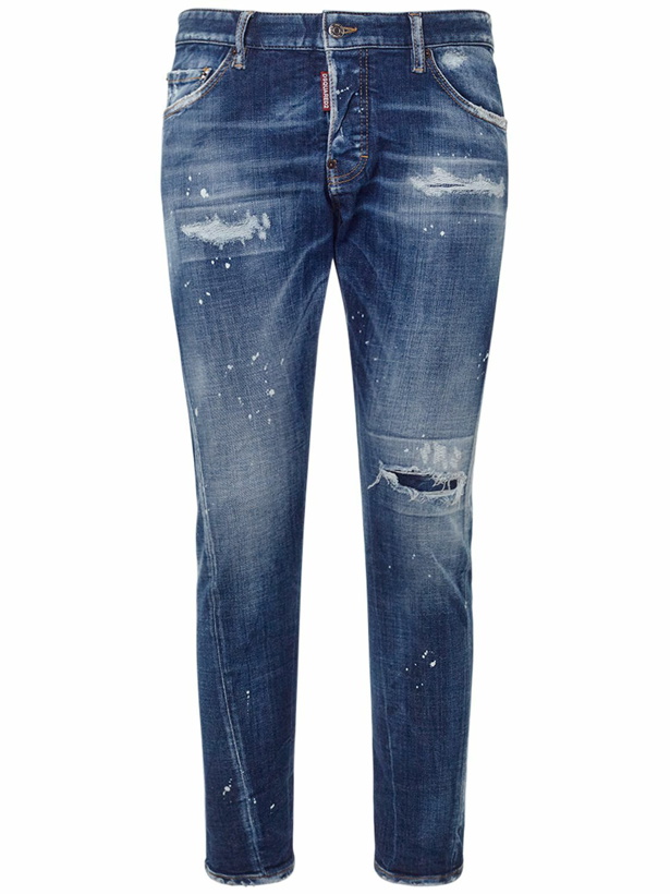 Photo: DSQUARED2 - Sexy Twist Stretch Cotton Denim Jeans