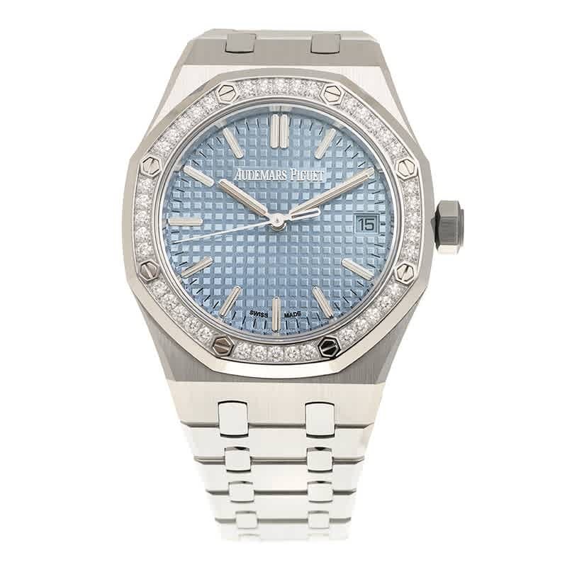 Audemars Piguet Royal Oak Automatic Blue Dial Ladies Watch 15551ST.ZZ1356ST.01