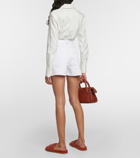 Chloé High-rise denim shorts