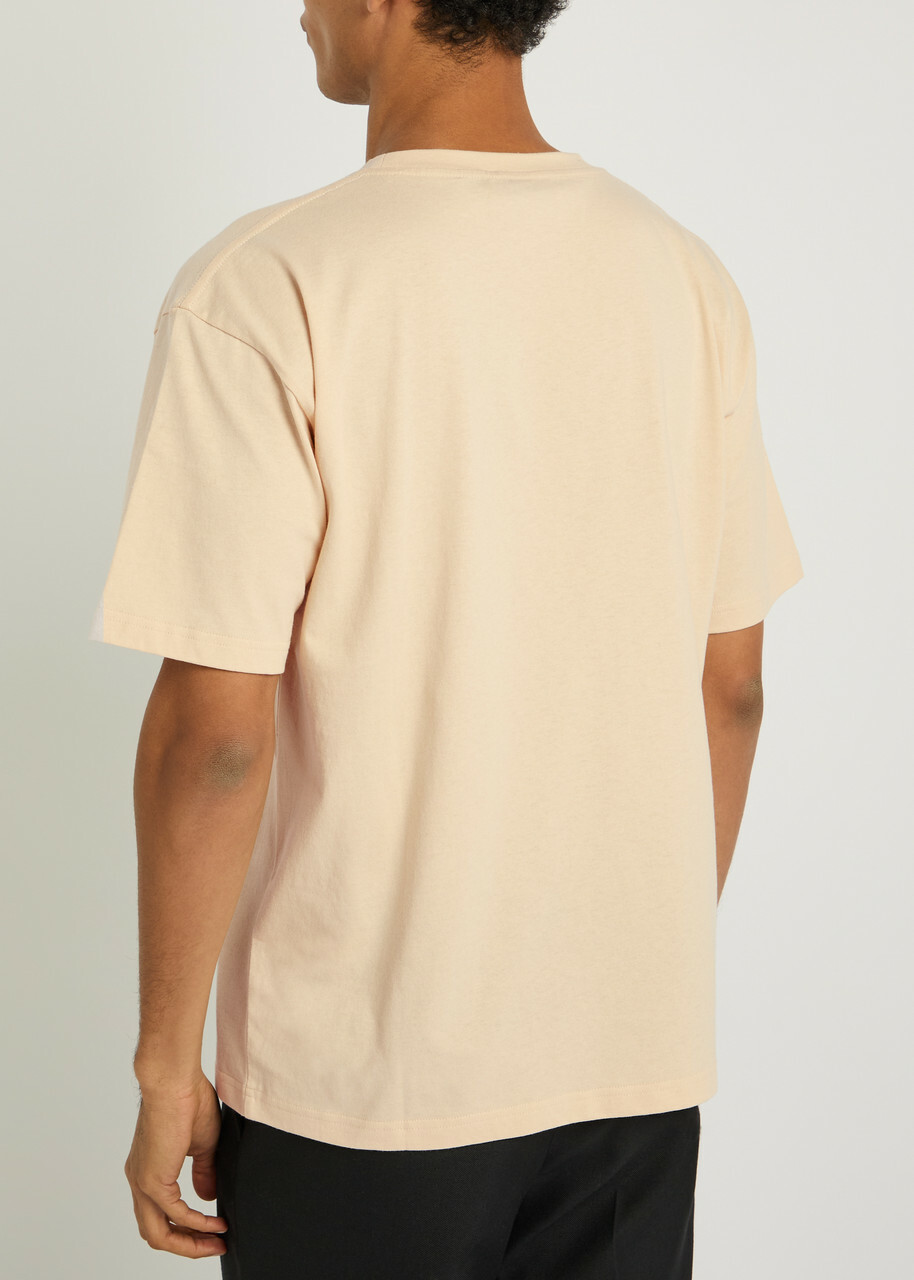 Valentino Garavani Logo-print Cotton T-shirt Off White