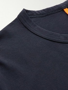 Norse Projects - Geoff McFetridge Joakim Mctechridge Printed Cotton-Blend Jersey T-Shirt - Blue