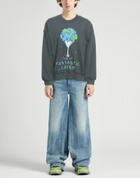 Msgm Mens Sweatshirt Charcoal