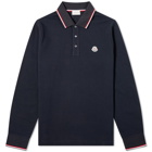 Moncler Classic Long Sleeve Polo