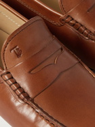 Tod's - Gommino Full-Grain Leather Driving Shoes - Brown