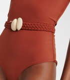 Johanna Ortiz Belted swimsuit