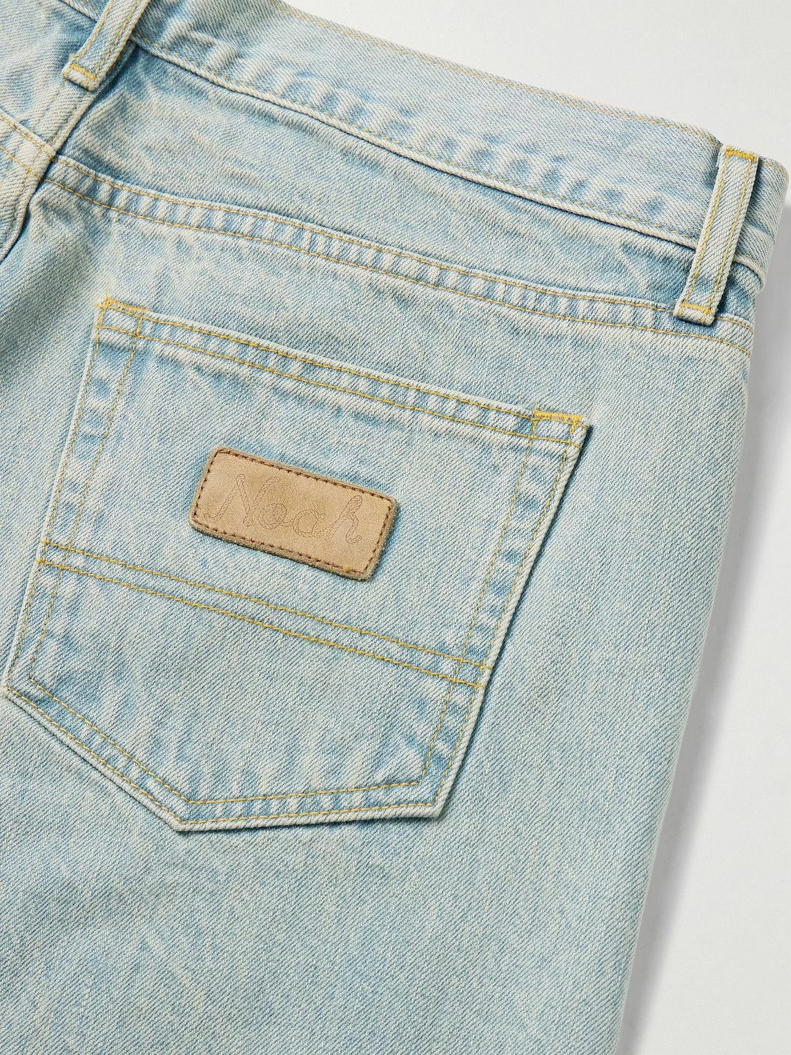 Noah - Straight-Leg Selvedge Jeans - Blue