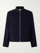 Officine Générale - Mazir Wool Bomber Jacket - Blue
