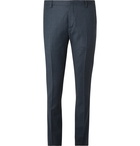 Paul Smith - Blue Slim-Fit Wool and Cashmere-Blend Flannel Trousers - Blue