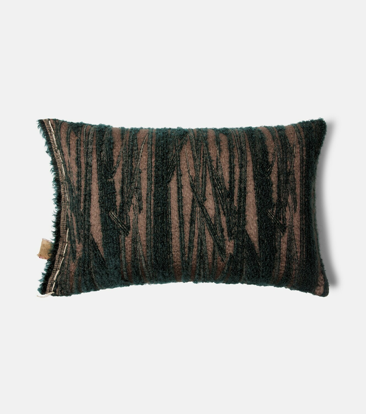 The House of Lyria Abibo mohair, cotton, and wool-blend cushion
