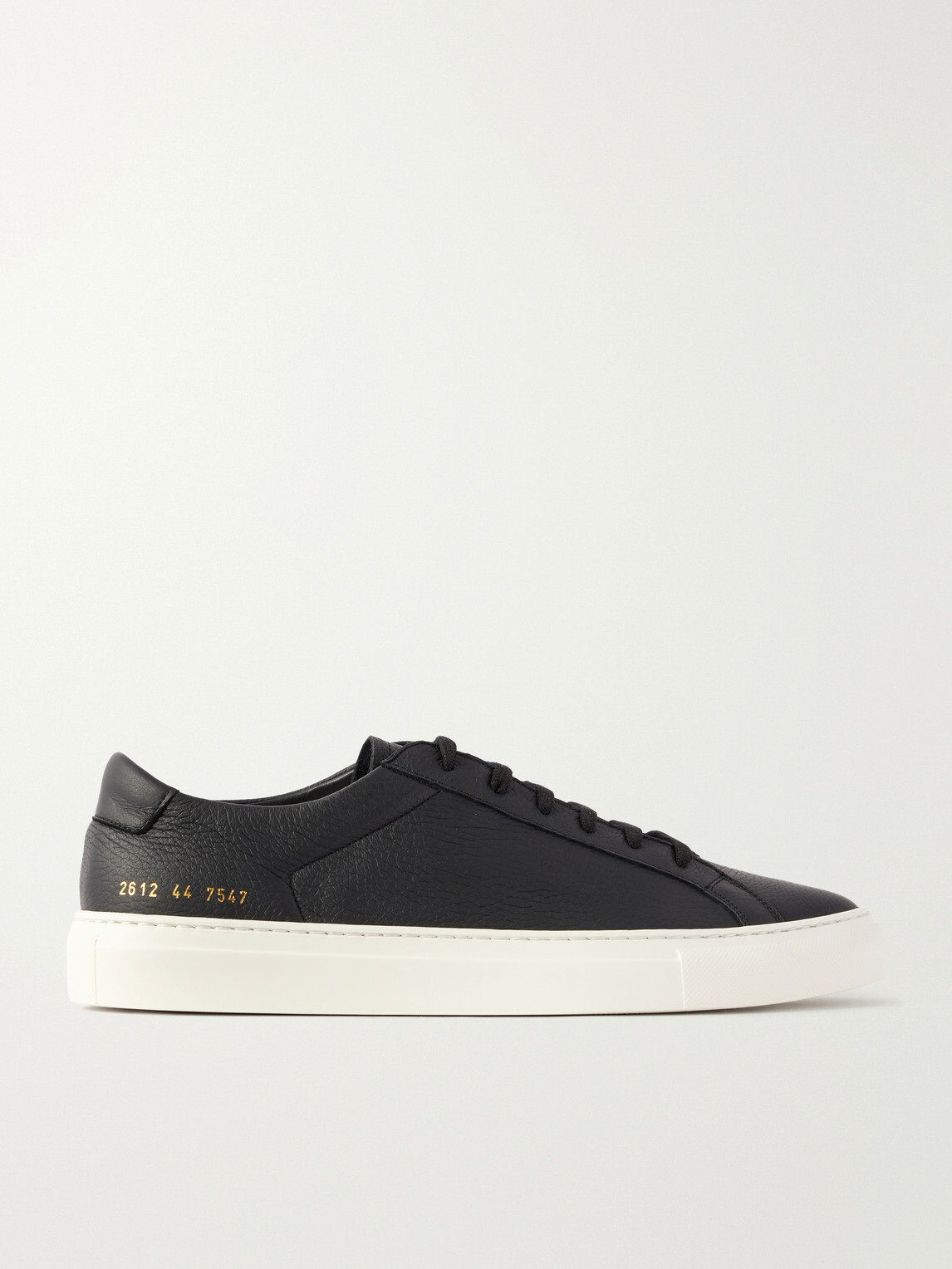 Common Projects - Achilles Full-Grain Leather Sneakers - Black