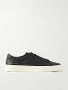 Common Projects - Achilles Full-Grain Leather Sneakers - Black