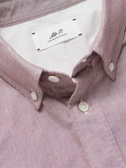 Mr P. - Button-Down Collar Organic Cotton Oxford Shirt - Pink