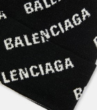 Balenciaga - Logo wool-blend beanie