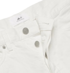 Mr P. - Slim-Fit Denim Jeans - White