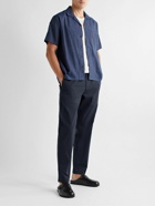 Theory - Curtis Tapered Stretch-Nylon Trousers - Blue