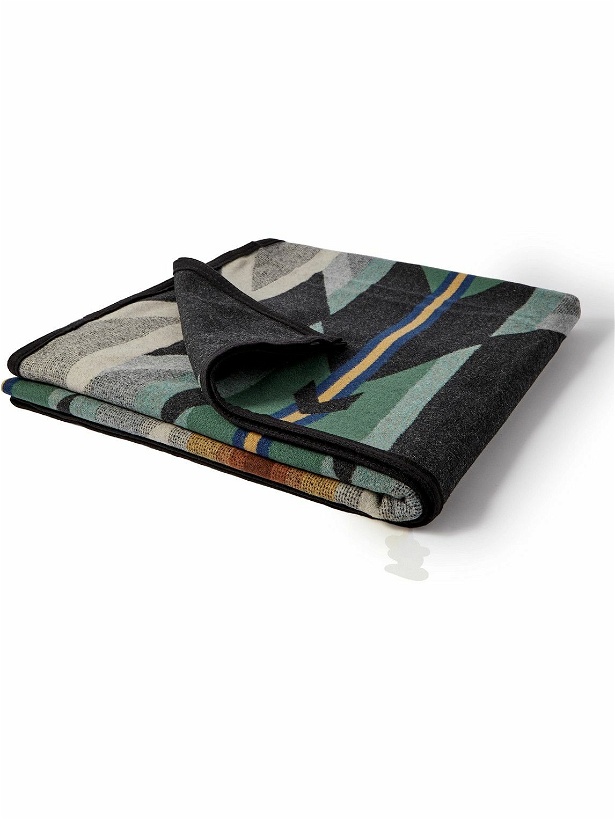 Photo: Pendleton - Wyeth Virgin Wool and Cotton-Blend Jacquard Blanket