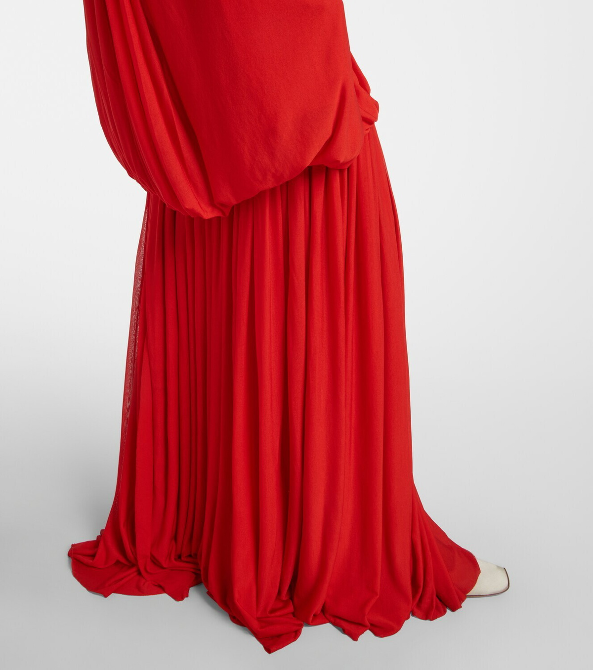 Calvin Klein Collection Sara draped jersey gown