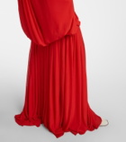 Calvin Klein Collection Sara draped jersey gown