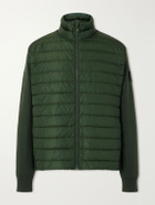 Canada Goose - HyBridge® Flavio Wool and Quilted Shell Down Jacket - Green