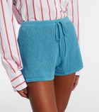 Staud Samara cotton shorts