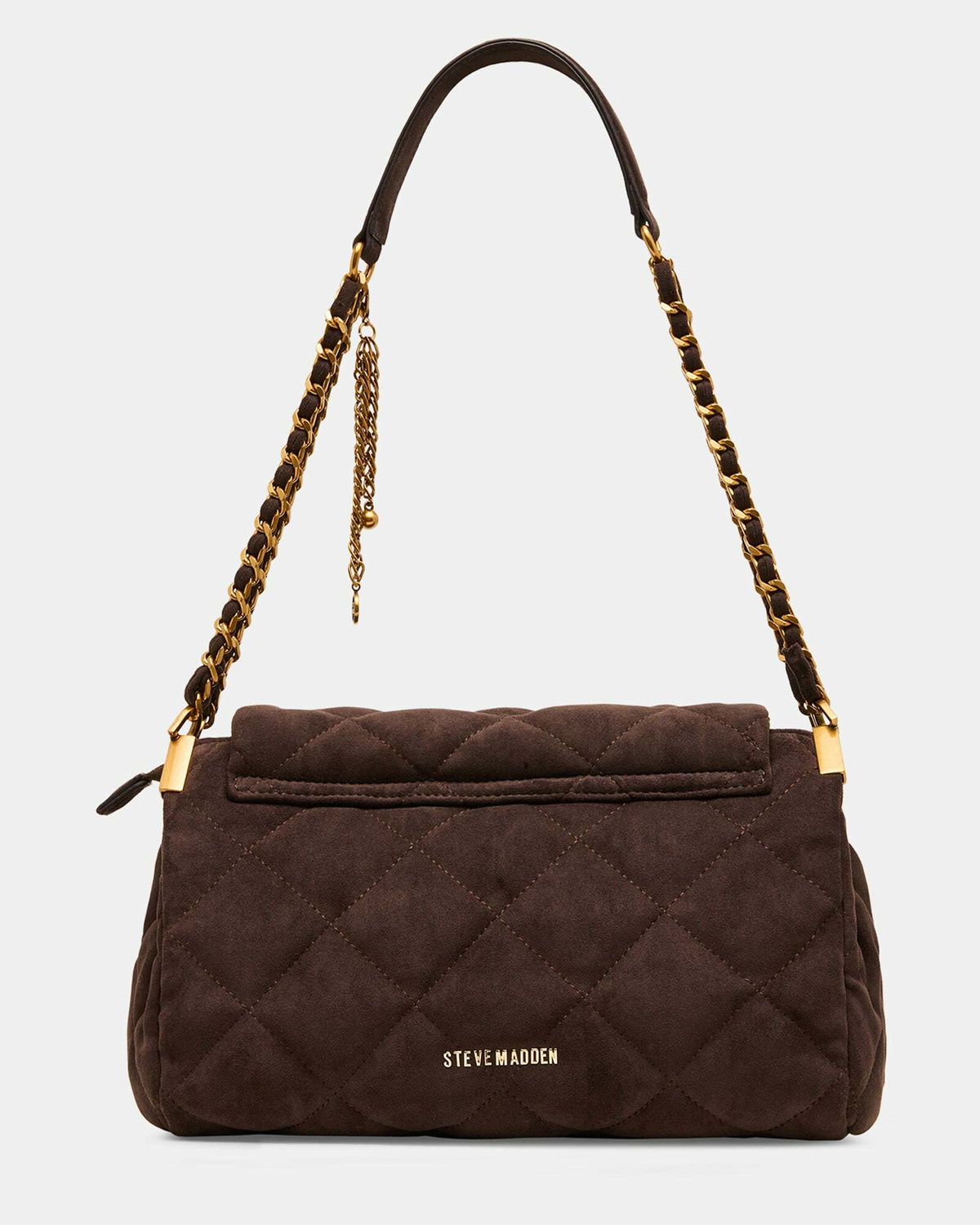 Steve Madden Bcolette Bag in Chocolate Fabric