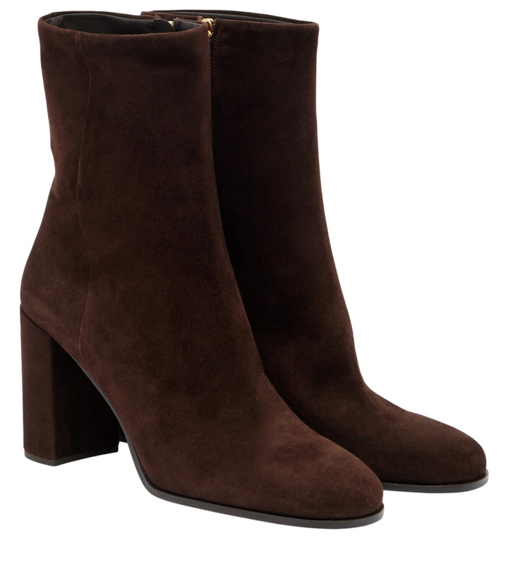 Photo: Prada Suede ankle boots