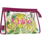 Chloé Pink & Yellow 'Chloé Soleil' Zipped Pouch