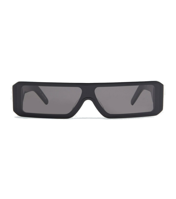 Photo: Rick Owens Geth rectangular sunglasses