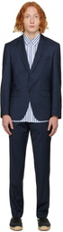 Boss Navy Slim-Fit Suit