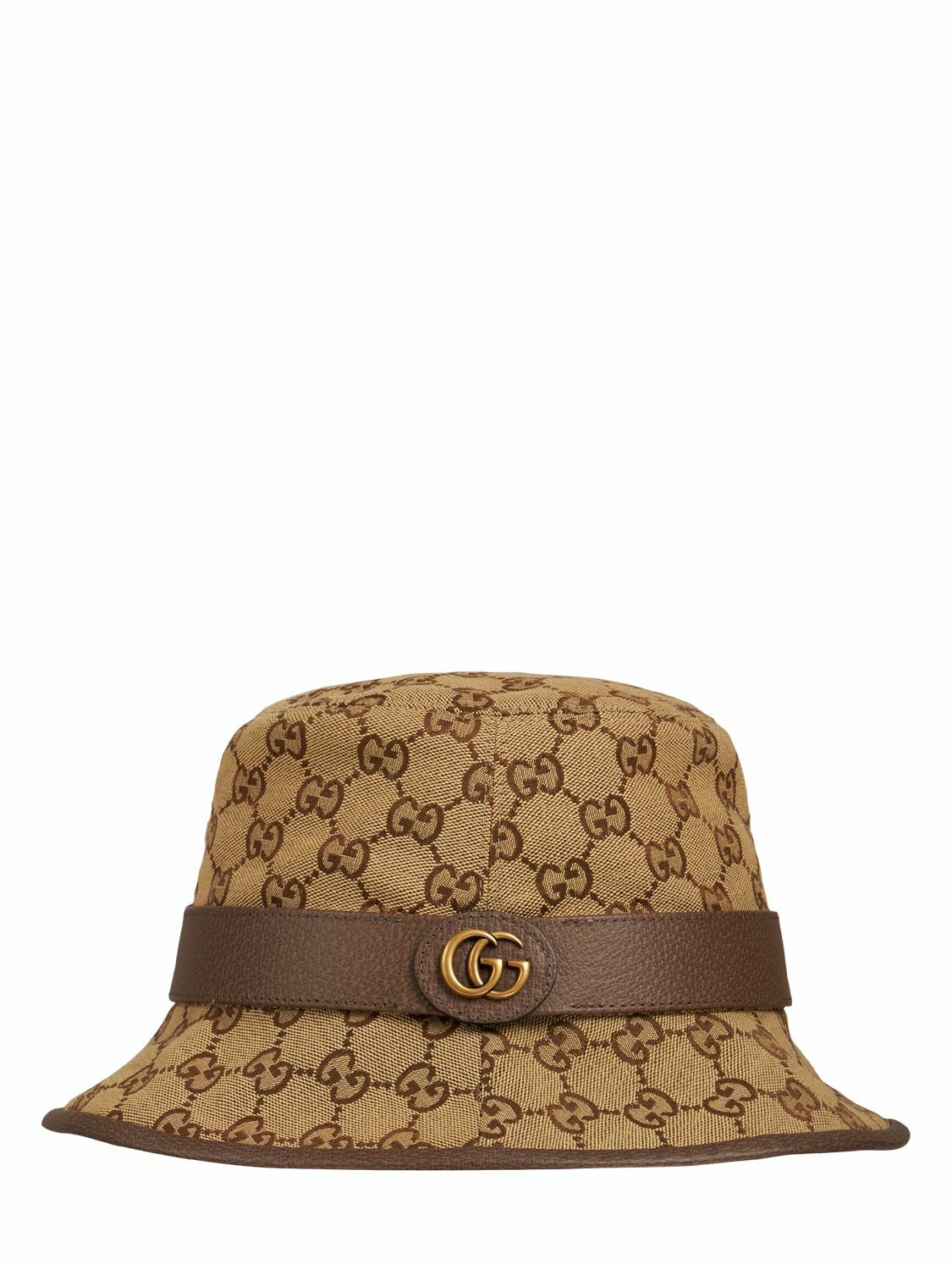 GUCCI - Gg Cotton Blend Canvas Bucket Hat