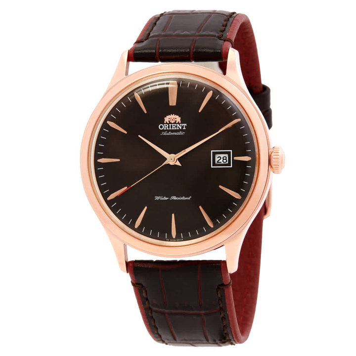 Photo: Orient Bambino Version 4 Automatic Brown Dial Watch TAC08001T