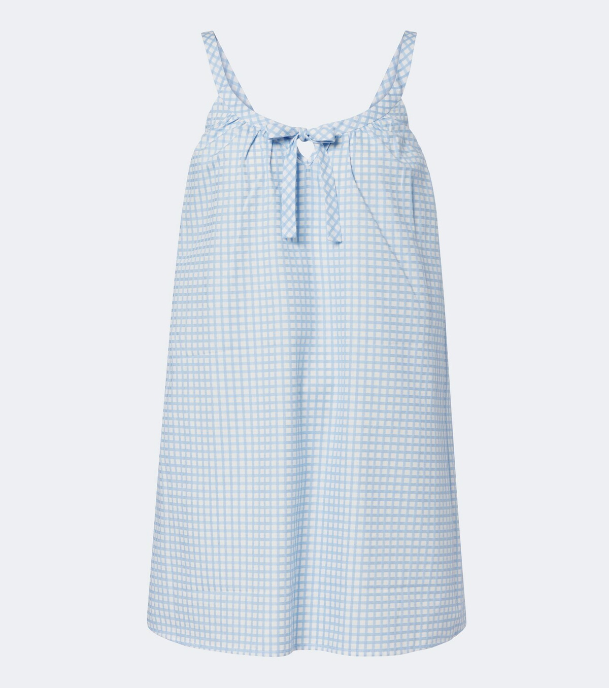 Posse Lila gingham cotton minidress