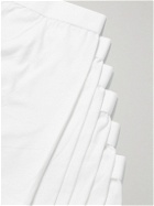 Organic Basics - Six-Pack Stretch Organic Cotton-Jersey Boxer Shorts - White