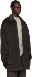Fear of God ESSENTIALS Gray Shirttail Jacket
