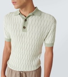 King & Tuckfield Wool polo sweater