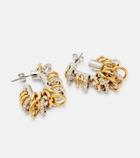 Rabanne Punk XL Link Small embellished earrings