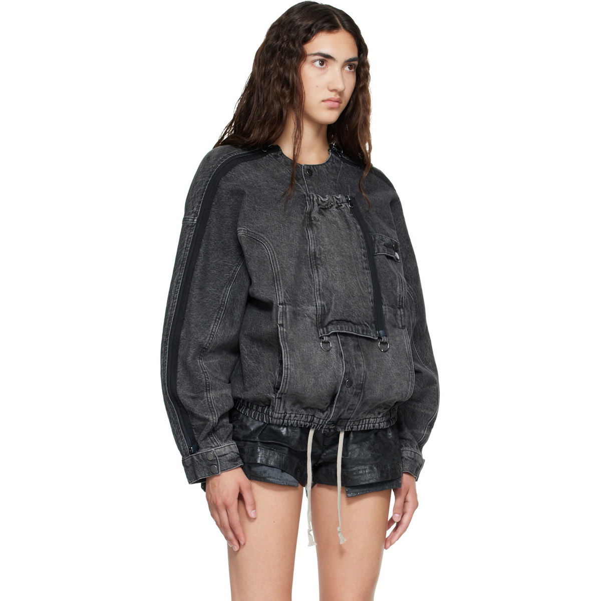 Stefan Cooke Gray Airshow Denim Jacket