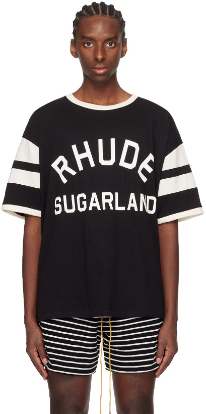 Photo: Rhude Black 'Sugarland' T-Shirt